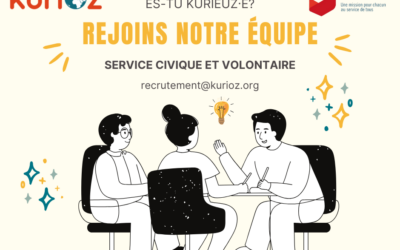 KuriOz recrute un·e Volontaire en Service Civique