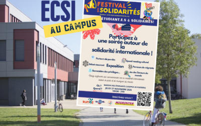 Étudiant·es et Solidaires : l&rsquo;ECSI s&rsquo;invite au campus